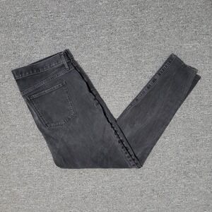GAP 33 tall black true skinny jeans minimalist neutral goth grunge indie sleaze
